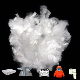 Soft Polyester Staple Fiber , Solid Non Siliconized Regenerated Low Melt Fiber
